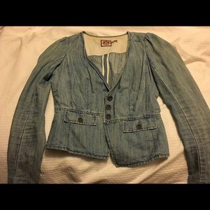 Juicy Couture jean jacket/blazer